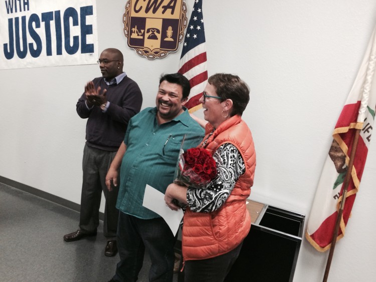 CWA’s NCNC swears in new officers